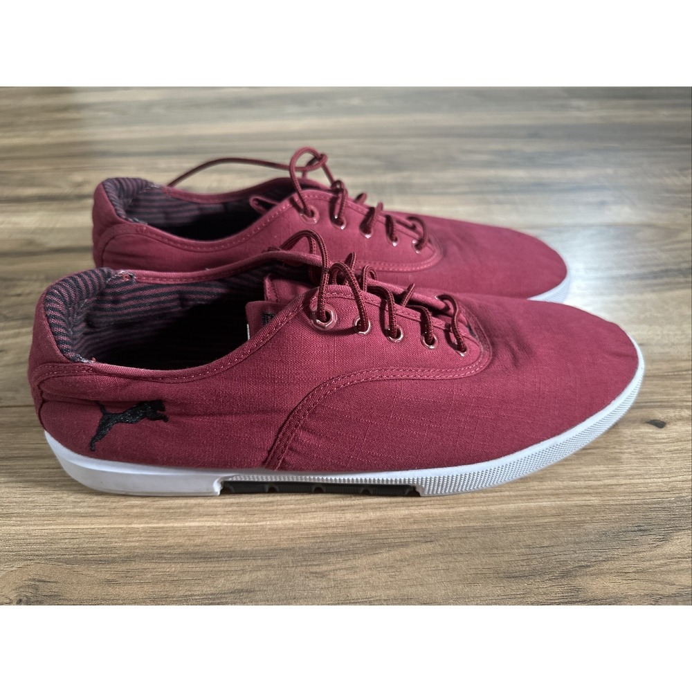 Men's Puma Eco Ortho lite Casual Shoes Size 13 Burgundy